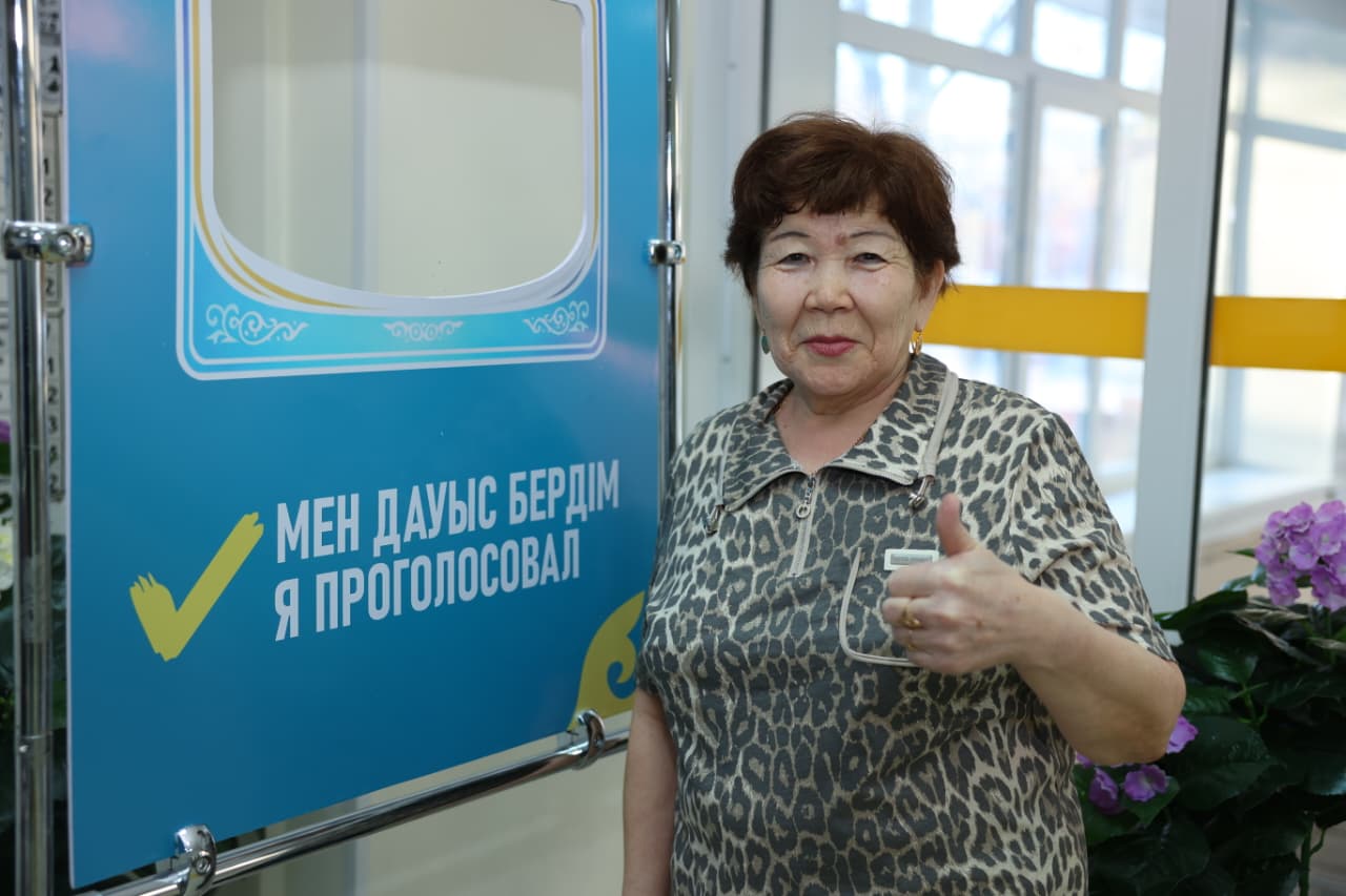 Қостанай тұрғыны туған күнінде дауыс берді