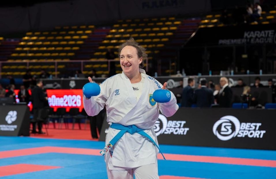 Премьер-лига: Италияда каратэші Софья Берульцева алтыннан алқа тақты