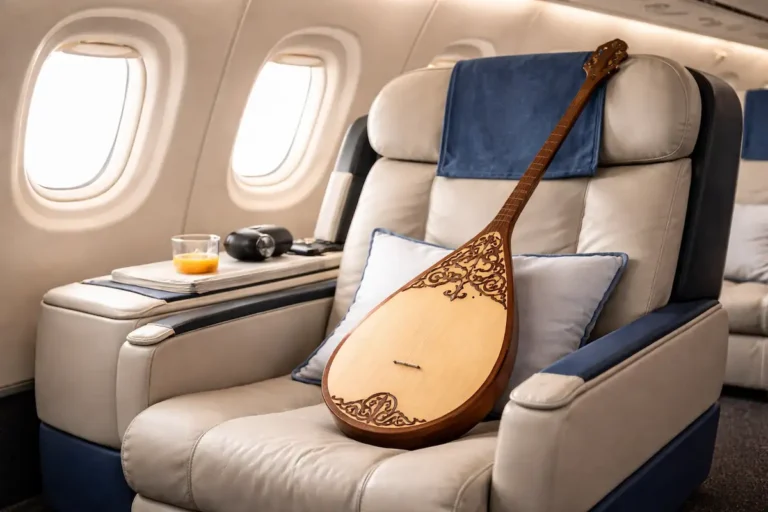 Енді домбыраны ұшақ салонына алып кіруге болады
