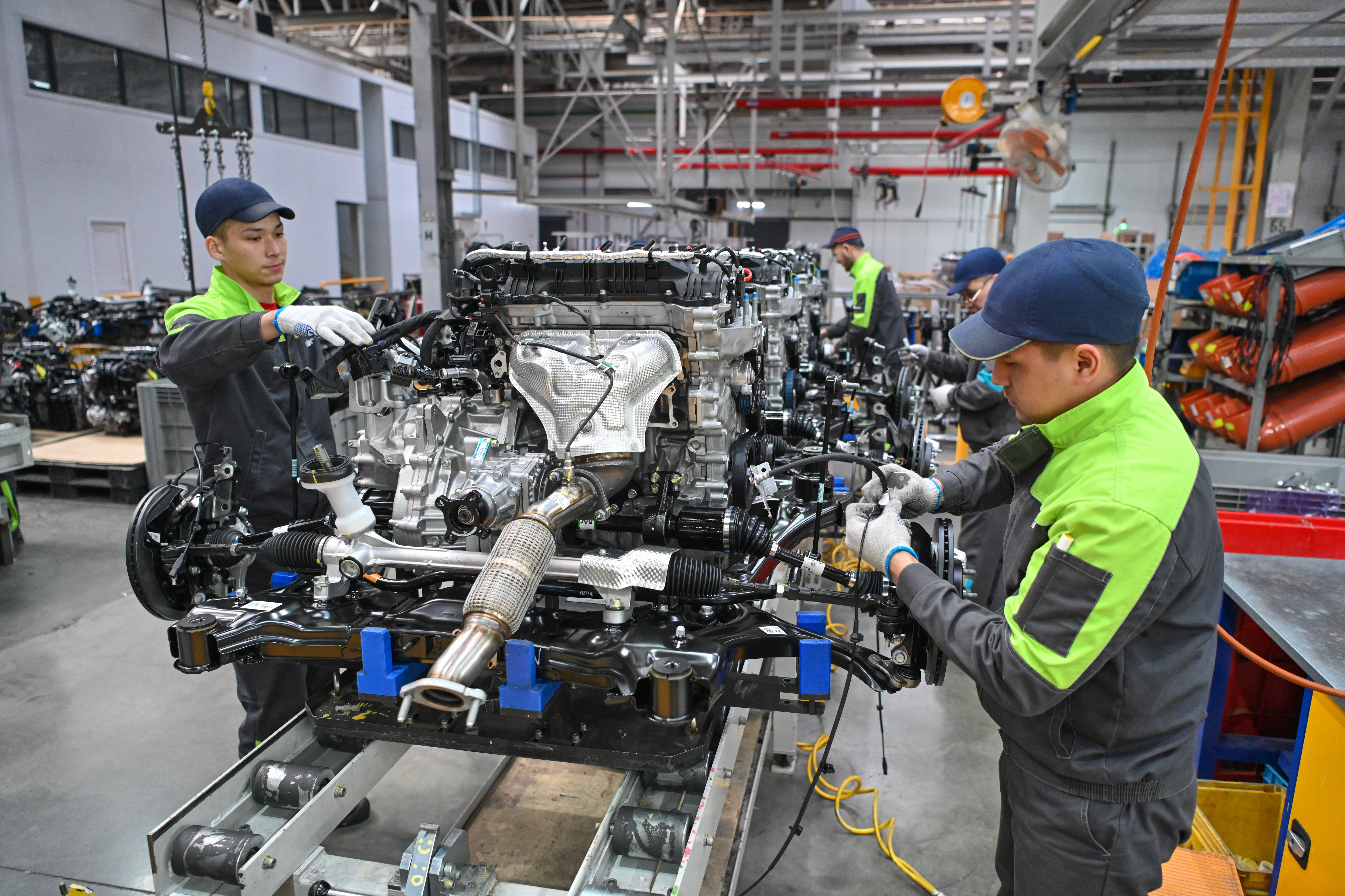 Отандық машина жасау өнімінің экспорты 5 жыл ішінде екі есеге жуық артты