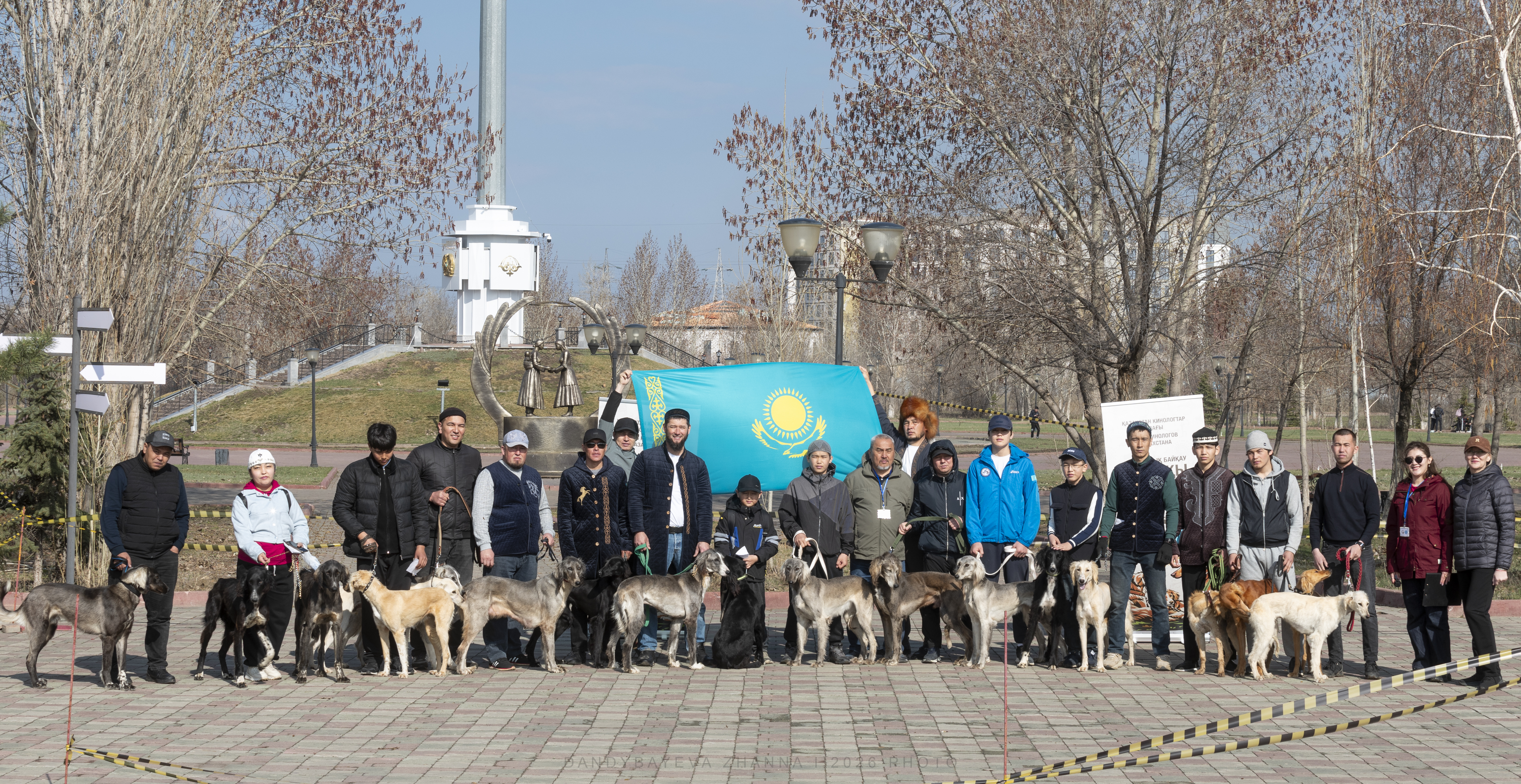 Ақтөбеде қазақы тазының үздік өкілдері тұқымдық байқауда бағаланды