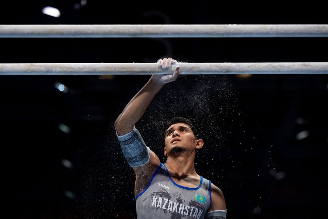 Асан Салимов спорттық гимнастикадан Мысырдағы Әлем кубогы кезеңінде күміс медаль жеңіп алды