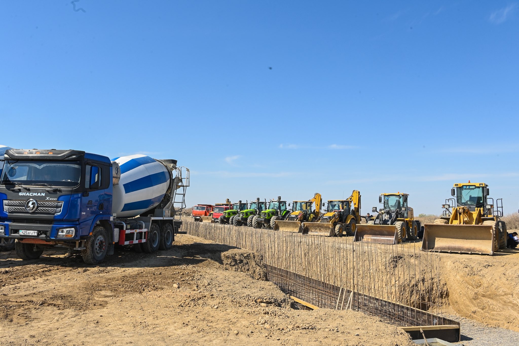 Жүгері өңдеу зауытының құрылысы басталды