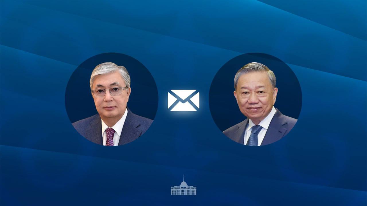 Мемлекет басшысы Вьетнам Президенті То Ламға құттықтау жеделхатын жолдады