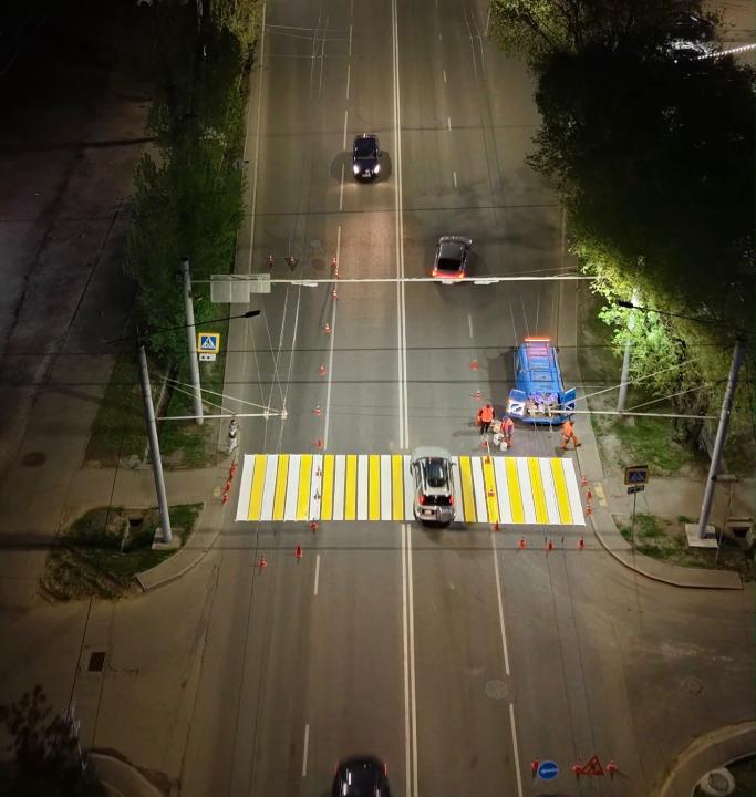 Алматыда биыл 2 мыңнан астам жаяу жүргінші өткелі жаңартылады