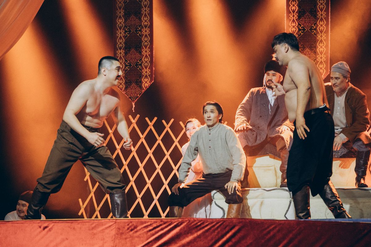 Қажымұқан туралы тұңғыш драма