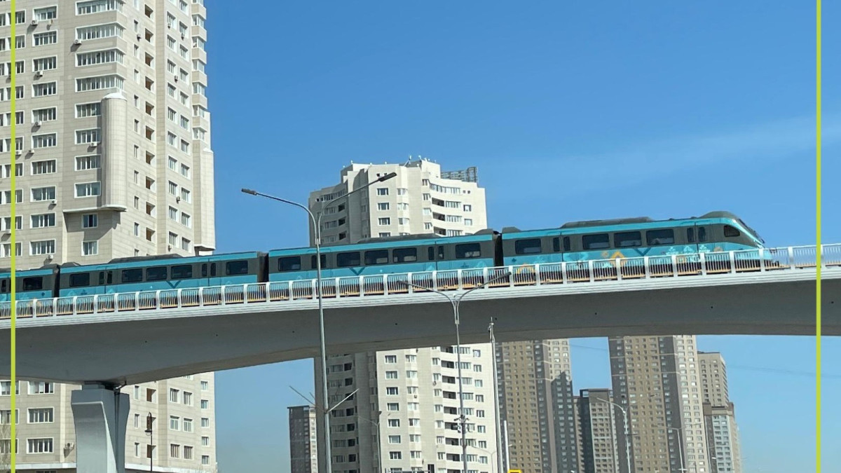 Астанада LRT пойызының қозғалысы уақытша тоқтатылды