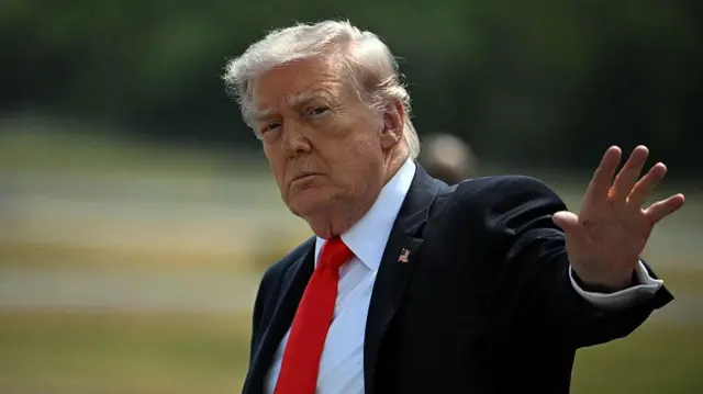 Трамп шұғыл мәлімдеме жасады