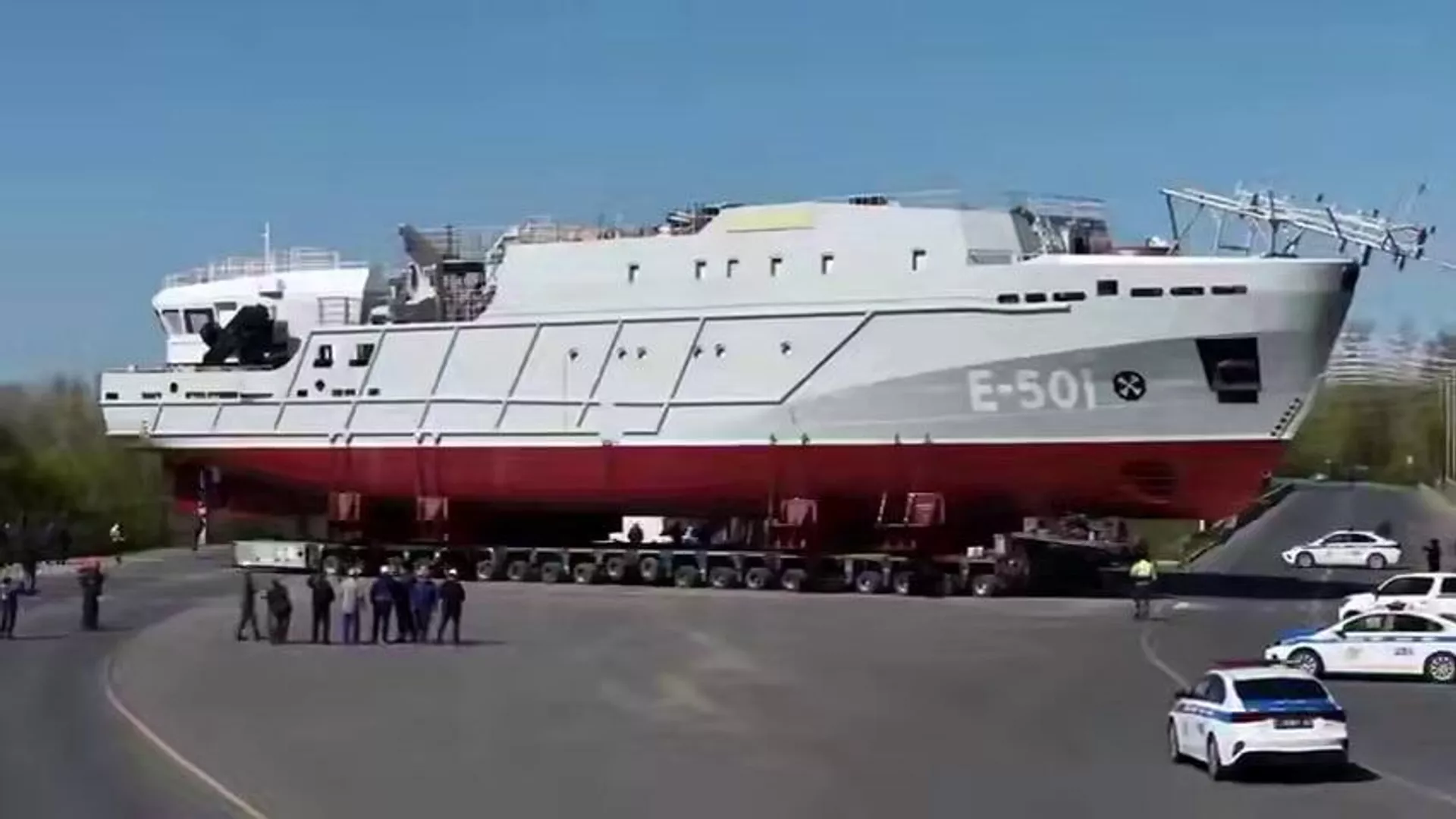Оралда жасалған алып кемеге Қонаевтың есімі берілді
