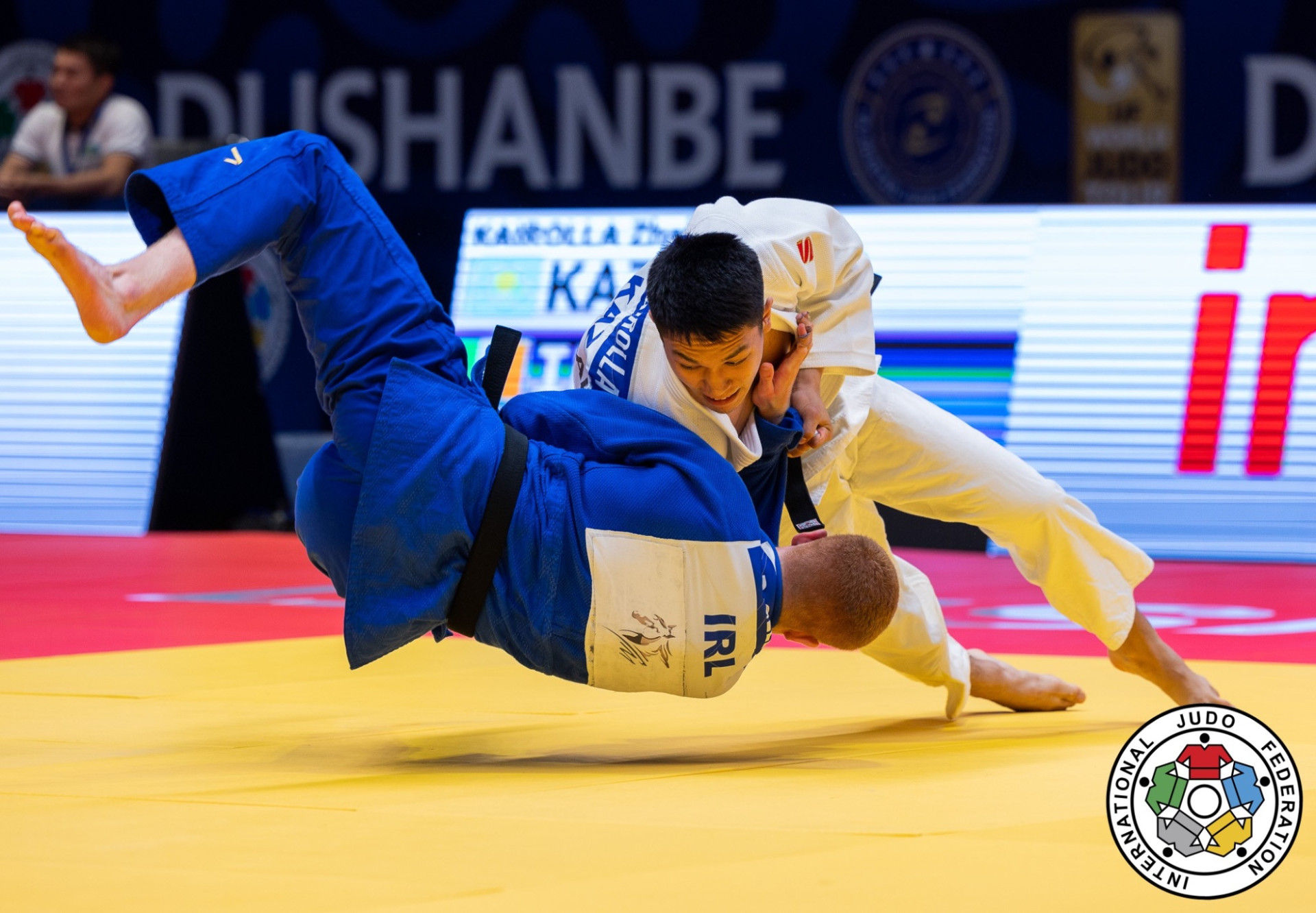 Қазақстанның екі дзюдошысы Grand Slam турнирінің жартылай финалына шықты