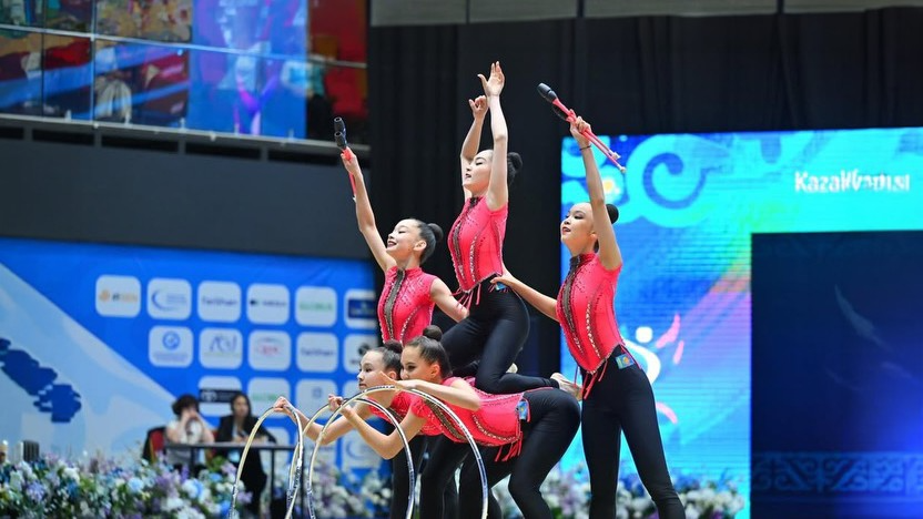 Қазақстан көркем гимнастикадан Азия чемпионатында күміс жүлде иеленді