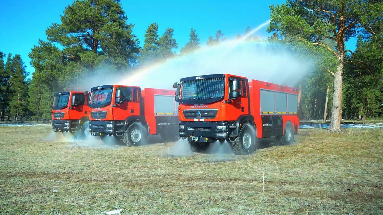 Орман өртін сөндіруге арналған жаңа үлгідегі техника таныстырылды