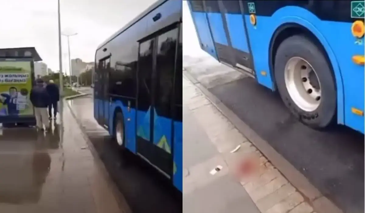 Астанада жолаушылар автобусы зейнеткерді қағып кетті